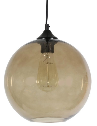Lampa wisząca EDISON 25 1x60W E27 brązowy + żarówka