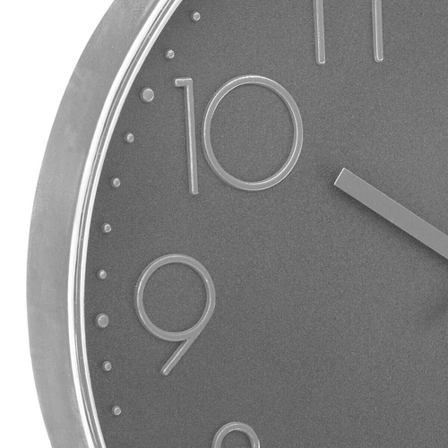 Zegar Laure 30cm szary