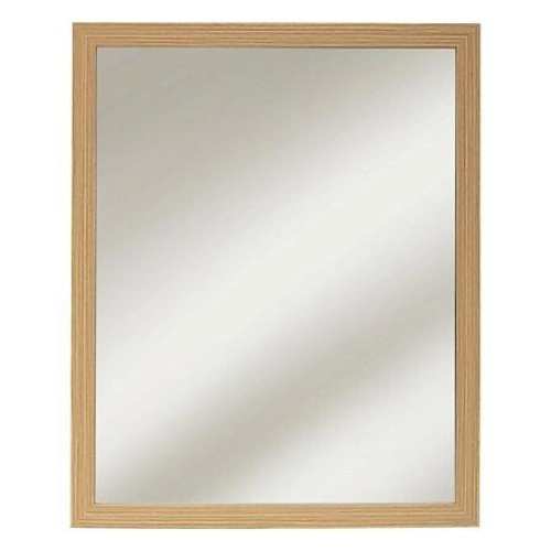 Lustro prostokątne Tasso naturalne do przedpokoju w drewnianej ramie wiszące 5five