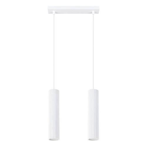 Lampa wisząca KARBON 2 biały