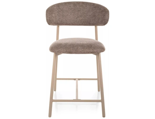 Hoker Pasco Slim tapicerowany beżowy nowoczesny do kuchni z oparciem