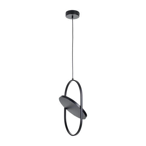Lampa wisząca LED ELIPSE M czarna 45 cm nowoczesna do salonu i nad stół Step into Design