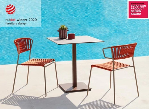 Krzesło Lisa Filo Arm antracytowe