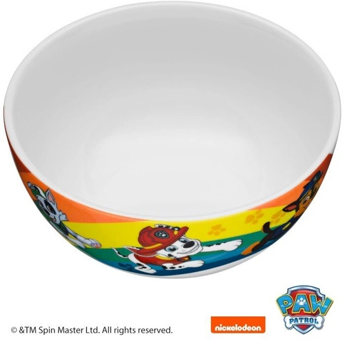 WMF Psi Patrol zestaw śniadaniowy dla dzieci talerz i miska porcelanowa na prezent