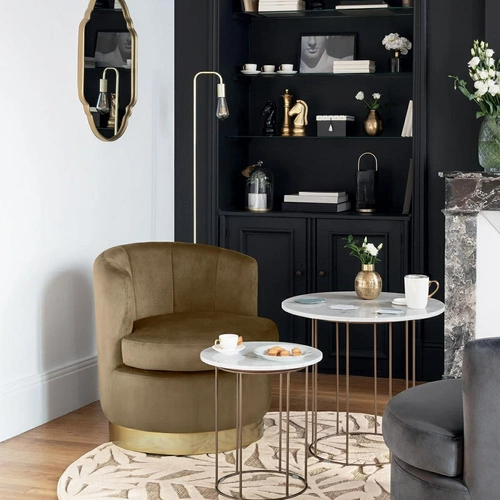 Lampa podłogowa Keli złota