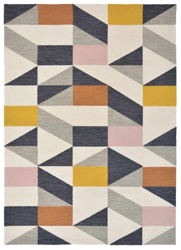 Dywan zewnętrzny nowoczesny Nuevo 160x230 cm geometryczny do tarasu i balkonu łatwoczyszczący