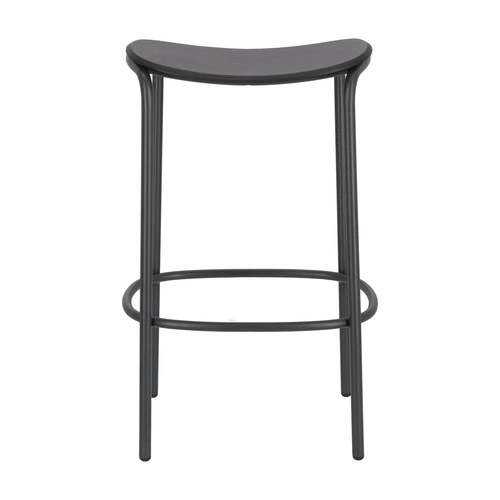 Hoker Trick wood nowoczesny czarny drewniany do kuchni i jadalni 65 cm SCAB Design