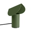 Lampa biurkowa LED BISCUIT oliwkowa nowoczesna na biurko 15 cm