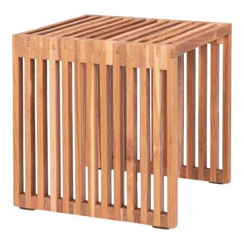 Stolik kawowy Pego 40cm tekowy