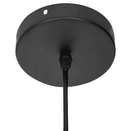 Lampa wisząca Adelia 58cm czarna OUTLET