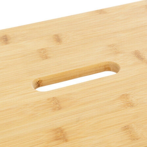 Stołek drewniany bambusowy 1-stopniowy 5five simply smart do kuchni styl skandynawski naturalny