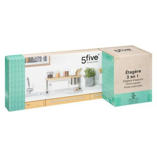 Organizer kuchenny półka bambusowy