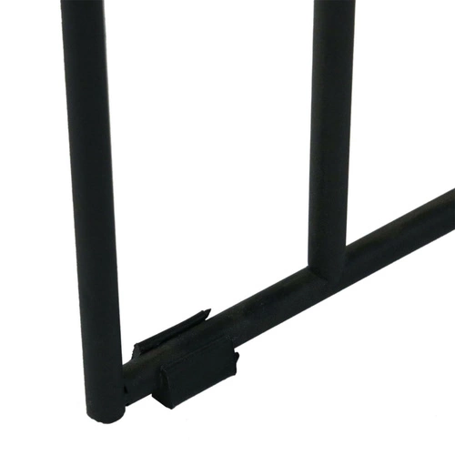 Stolik kawowy Maverick okrągły do salonu industrialny drewniany z metalową czarną podstawą 70 cm