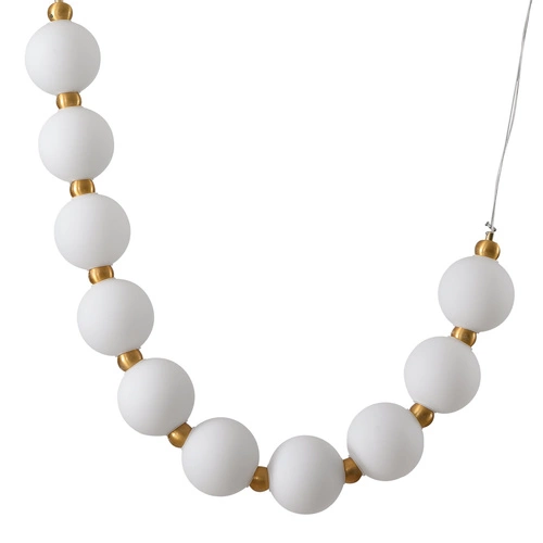 Lampa wisząca kula LED CORALLI S biała nowoczesna nad wyspę do salonu Step into Design