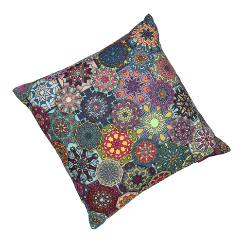 Poduszka dekoracyjna welurowa Valencia 40x40 z nadrukiem antyalergiczna do salonu