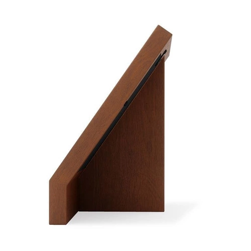 Drewniana ramka na zdjęcia 10x15 stojąca Podium orzech nowoczesna Umbra na biurko