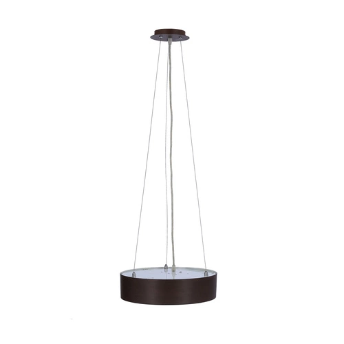 Lampa wisząca Zigo 16W LED 6500 K metal wenge 330x1200mm