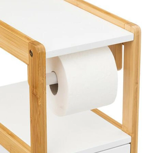 Szafka Natureo na papier toaletowy biała