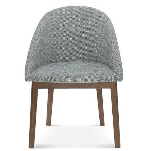 Krzesło tapicerowane Fameg Pop do jadalni i salonu nowoczesne buk personalizowane kubełkowe