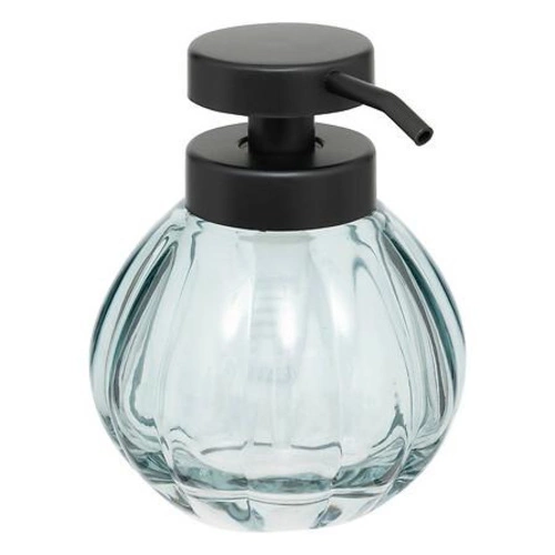Dozownik do mydła szklany niebieski 5five simply smart nowoczesny do łazienki lub kuchni