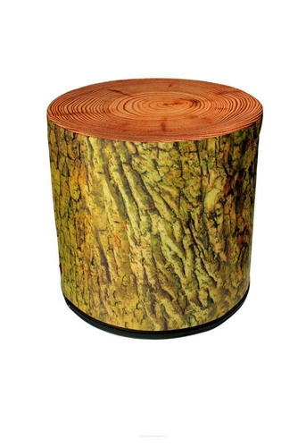 Pufa Moss Intesi okrągła tapicerowana multikolor nowoczesna do salonu i sypialni 40 cm