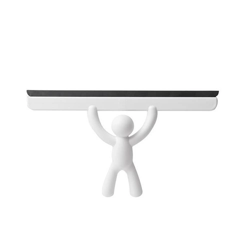 Wycieraczka do szyb Buddy biała