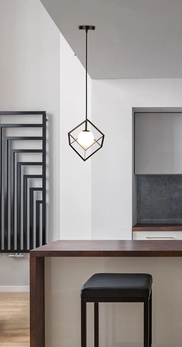 Lampa wisząca Weert 150 czarna nowoczesna nad stół do jadalni i salonu Ledea