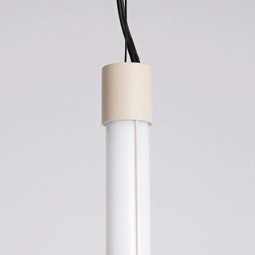 Lampa wisząca TRANG 50 beżowa LED regulowana nad wyspę