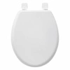 Deska sedesowa biała z duroplastu do toalety Abby nowoczesna