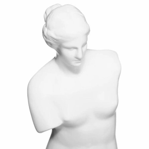 Figurka dekoracyjna Venus z Milo biała 40 cm glamour na komodę do salonu Atmosphera