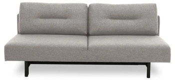 Sofa rozkładana Malling jasnoszara 2-osobowa skandynawska do salonu z funkcją spania