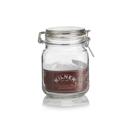 Słoik 1l, Square Clip Top Jar KILNER