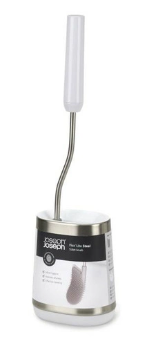 Szczotka do wc Joseph Joseph Flex Lite stal nierdzewna nowoczesna biała do łazienki
