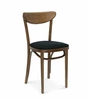 Krzesło drewniane Fameg A-1260 personalizowane do jadalni, kuchni lub salonu w stylu retro