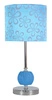 Lampa stołowa Cort 1x60W E27 niebieski