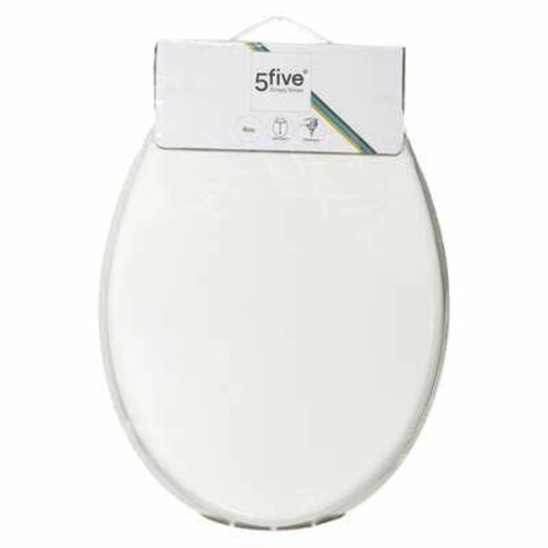 Deska sedesowa biała z duroplastu do toalety Abby nowoczesna