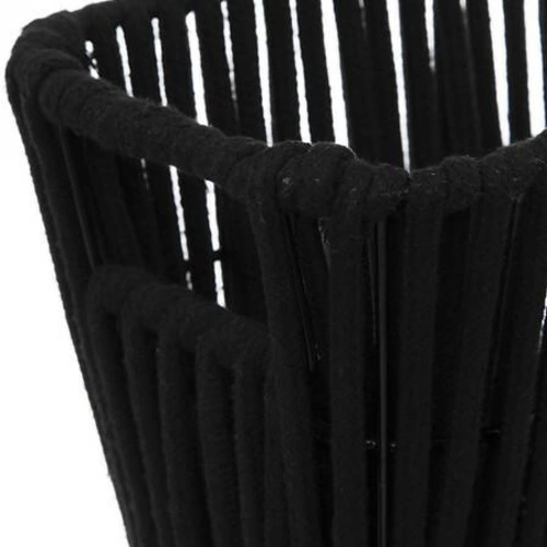 Kosz do przechowywania Manille 15x15cm    czarny