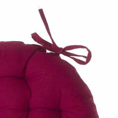 Poduszka na krzesło 38cm okrągła