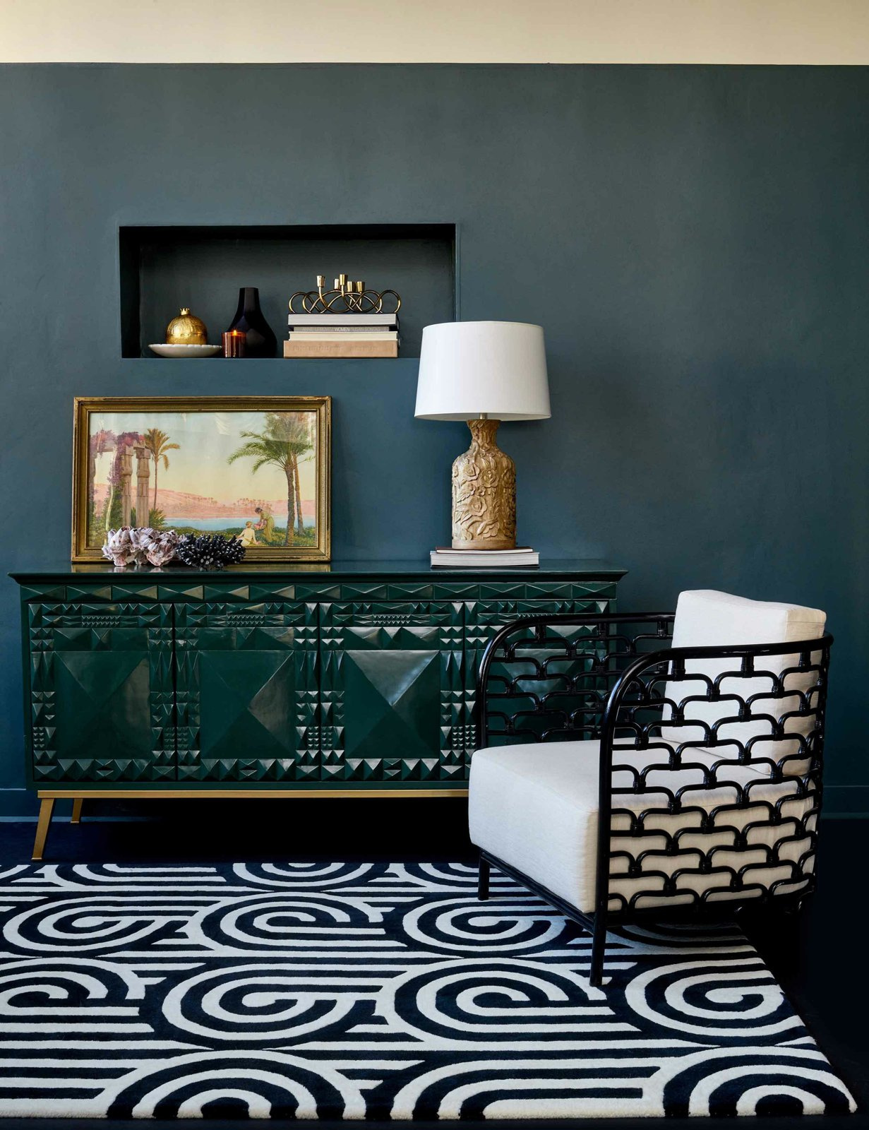 Dywan Turnabouts Black 200x280cm