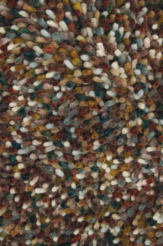 Dywan shaggy wełniany Pop Art IV 200x280 nowoczesny do salonu i sypialni łatwoczyszczący