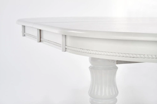 Stół rozkładany do jadalni Richard 2 biały nowoczesny blat MDF 150-190x90 cm Intesi