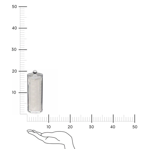Pojemnik na waciki Selena transparentny