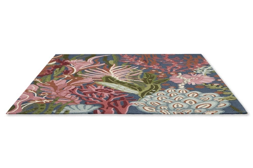 Dywan zewnętrzny Acropora 160x230 kolorowy kwiatowy do ogrodu i na taras łatwoczyszczący