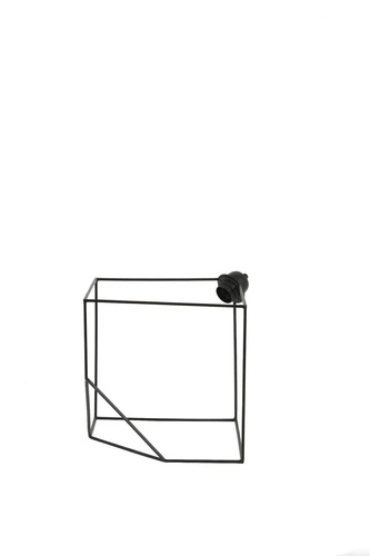 Lampa stołowa Janola czarna industrialna metalowa do salonu i sypialni Light&Living 40 cm