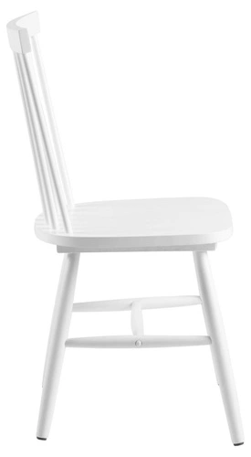 Krzesło Riano białe do kuchni i salonu nowoczesne drewniane Actona minimalistyczny styl