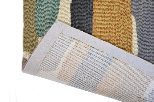 Dywan zewnętrzny Trattino Sea Glass 200x280 nowoczesny geometryczny na taras i balkon łatwoczyszczący