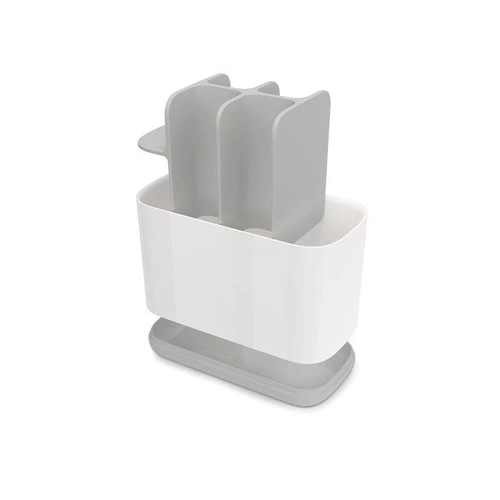 Joseph Joseph JJ biały kubek na szczoteczki do zębów łazienkowy z tworzywa sztucznego