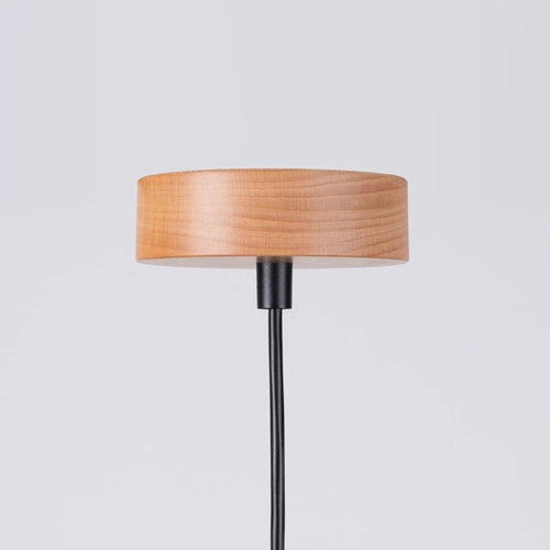 Lampa wisząca MARION czarna skandynawska okrągła do kuchni i jadalni regulowana