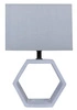 Lampa stołowa Vidal lampka ceramiczna  1x40W E27 grafitowy