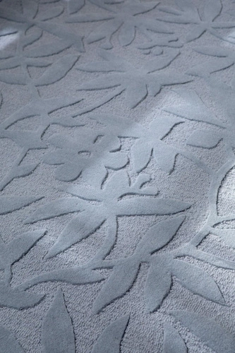 Dywan do salonu wełniany Cleavers Seaspray 140x200 nowoczesny niebieski ręcznie tkany